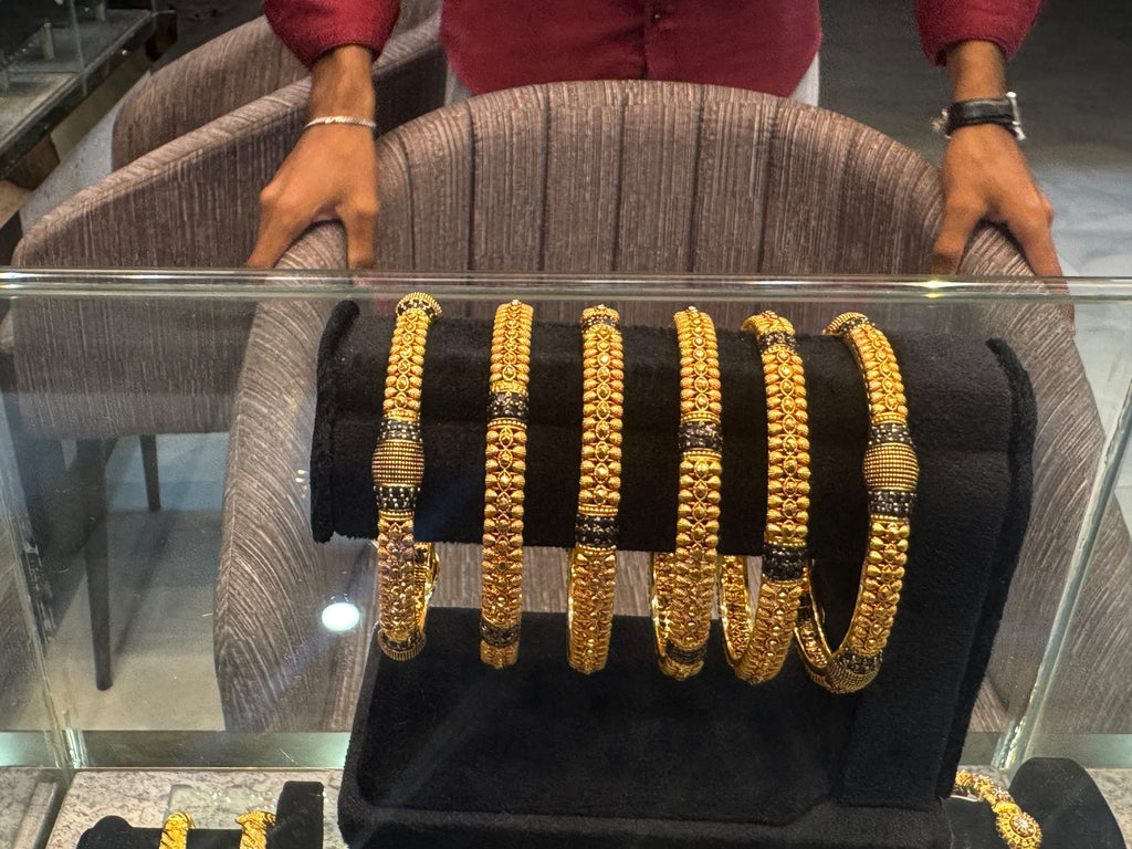 Gold Plated Bangles
