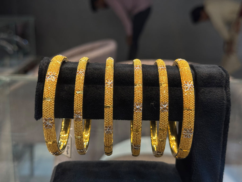 Gold Plated Bangles