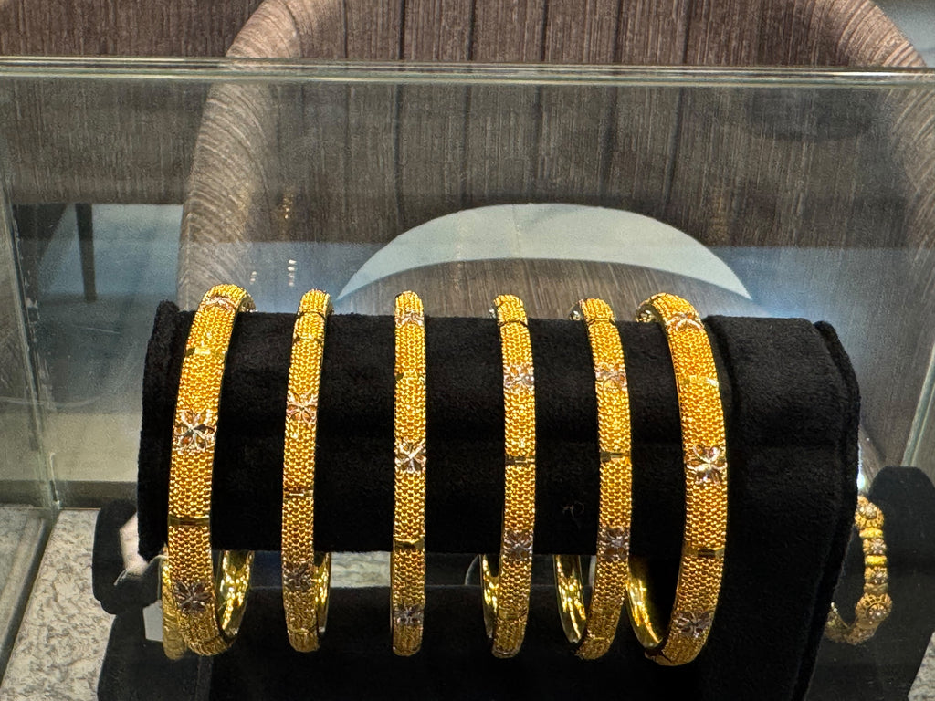 Gold Plated Bangles