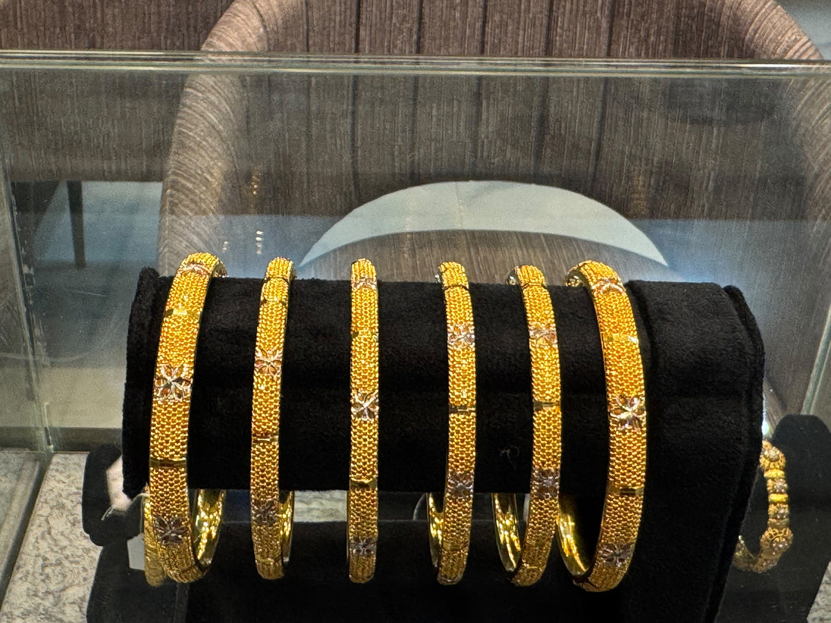 Gold Plated Bangles